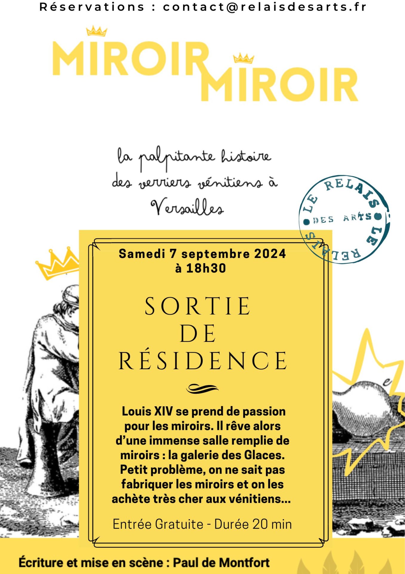 Sortie de Residence Miroir Miroir