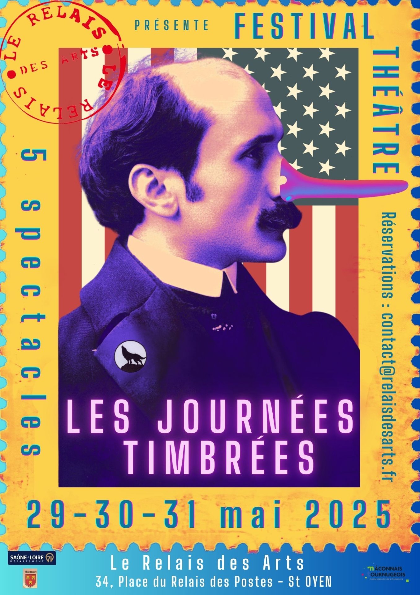 Affiche Journées Timbrées 2025 (21 x 29.7) Affiche Journees Timbrees 2025 21 x 29.7