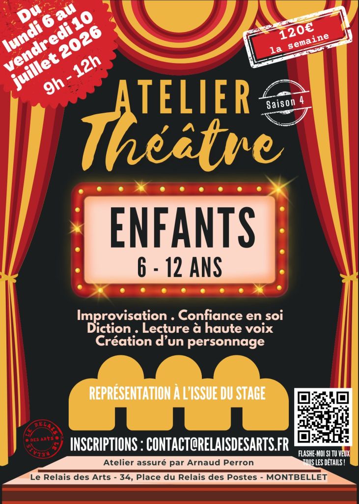 Atelier theatre enfant 1