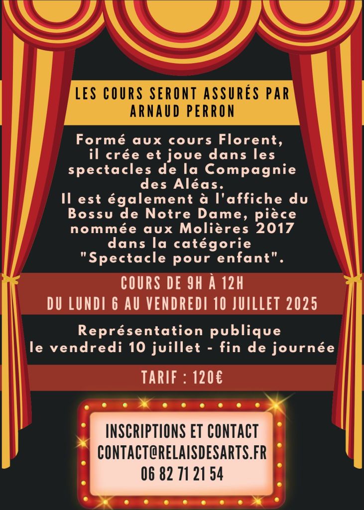 Atelier theatre enfant 3